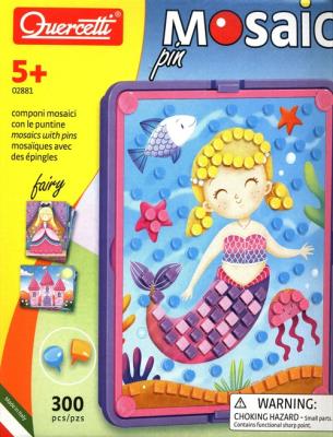 Mozaika Syrenka. Wydawca: Quercetti. SmakLiter.pl Opakowanie Mozaika Syrenka