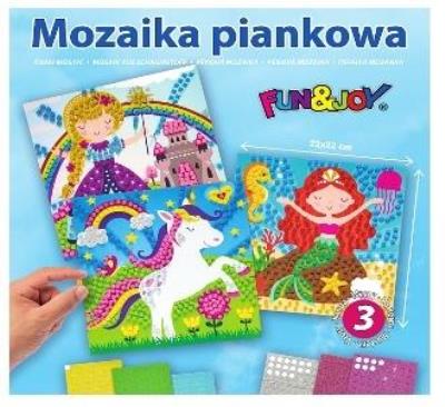 Opakowanie Mozaiki piankowe Girls 3 wzory