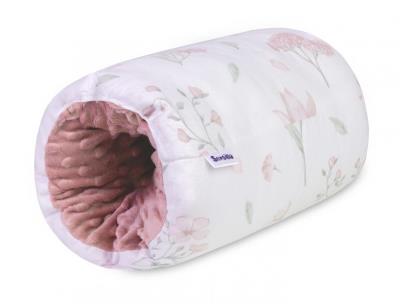 Opakowanie Mufka Do Karmienia Minky Flori Dusty Pink