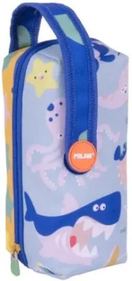 Opakowanie Multipiórnik owalny z 4 piórnikami Blue Odyssey