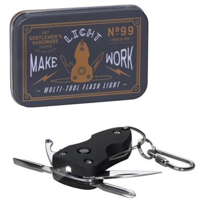 Multitool kieszonkowy z latarką. Wydawca: Gentlemen's Hardware. SmakLiter.pl Opakowanie Multitool kieszonkowy z latarką