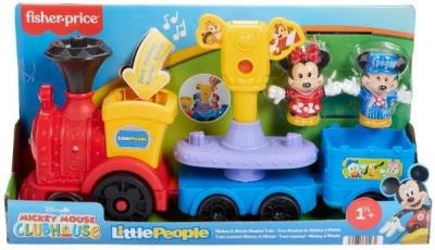 Opakowanie Muzyczny pociąg Myszki Miki i Minnie + 2 figurki