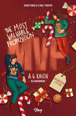 MVP. The Most Valuable Proposition. Christmas edition. Autor: Ola Rochowiak. SmakLiter.pl Okładka książki MVP. The Most Valuable Proposition. Christmas edition