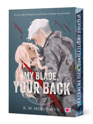 Okładka książki My Blade, Your Back. Dark Forces (ilustrowane brzegi)
