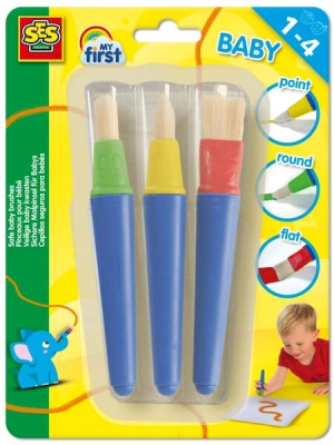 Opakowanie My first grube pędzelki 3szt