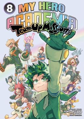 Okładka książki My Hero Academia Team Up missions. Tom 8