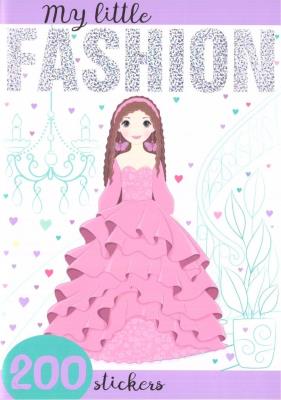 My little Fashion z naklejkami. Autor: Agnieszka Kamińska. SmakLiter.pl Okładka książki My little Fashion z naklejkami