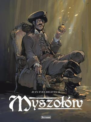 Myszołów. Autor: Jean-Yves Delitte. SmakLiter.pl Okładka książki Myszołów
