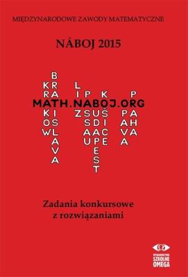 Okładka książki Naboj 2015. Zadania konkursowe z rozwiązaniami