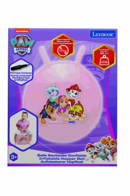 Nadmuchiwana piłka do skakania Paw Patrol 45cm różowa Lexibook BG040PAG. Wydawca: Lexibook. SmakLiter.pl Opakowanie Nadmuchiwana piłka do skakania Paw Patrol 45cm różowa Lexibook BG040PAG