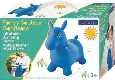 Nadmuchiwany skoczek Konik Lexibook BG050. Wydawca: Lexibook. SmakLiter.pl Opakowanie Nadmuchiwany skoczek Konik Lexibook BG050
