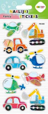 Opakowanie Naklejki 3D Fancy Vehicles Fun 90x210 HAPPY COLOR