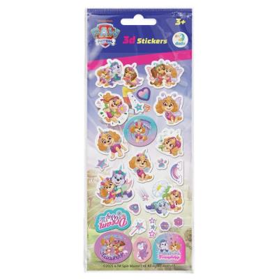 Opakowanie Naklejki 3D Szczeniaki-Jednorożce