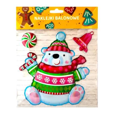 Opakowanie Naklejki balonowe miś