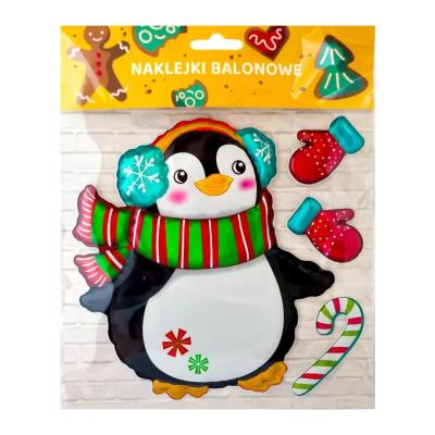 Opakowanie Naklejki balonowe pingwin