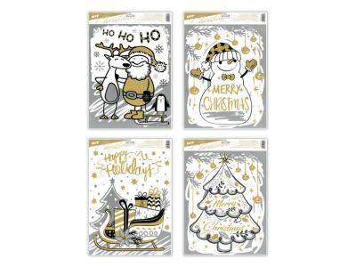 Opakowanie Naklejki bożonarodzeniowe 30x42cmx30cm VA017