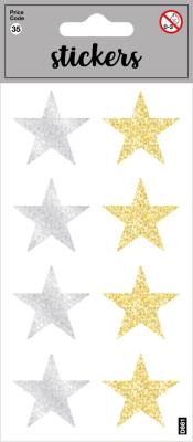 Opakowanie Naklejki brokatowe - Star Sparkles