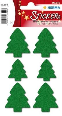 Opakowanie Naklejki choinka