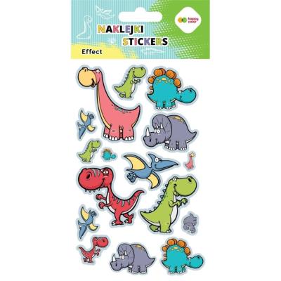 Opakowanie Naklejki Dino Baby 10x20cm HAPPY COLOR