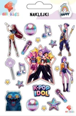 Opakowanie Naklejki dla dzieci K-pop Universe