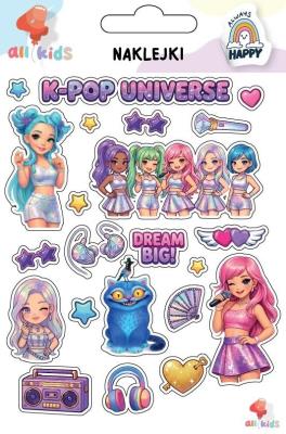 Opakowanie Naklejki dla dzieci K-pop Universe