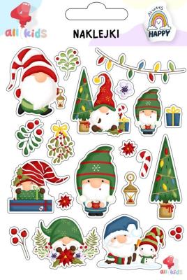 Opakowanie Naklejki dla dzieci Skrzaty