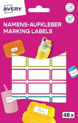 Opakowanie Naklejki do oznaczania - 15x32mm 48 naklejek