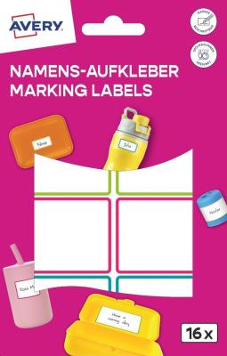 Opakowanie Naklejki do oznaczania - 48x34mm 16 naklejek