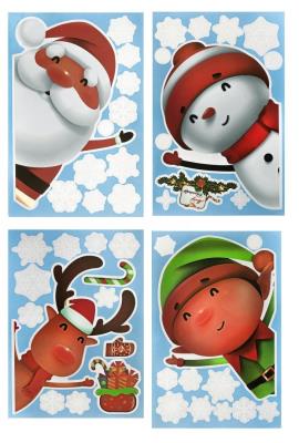 Opakowanie Naklejki elektrostatyczne na szybę BN 4szt