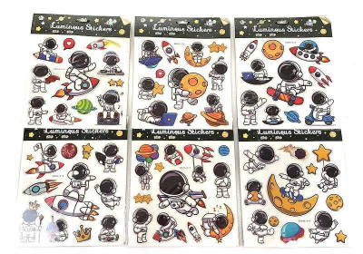 Opakowanie Naklejki fluo MIX