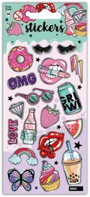 Opakowanie Naklejki - Girly Decals