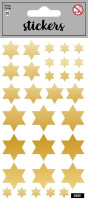 Opakowanie Naklejki - Golden Stars