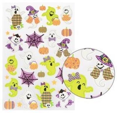 Opakowanie Naklejki halloweenowe duszki
