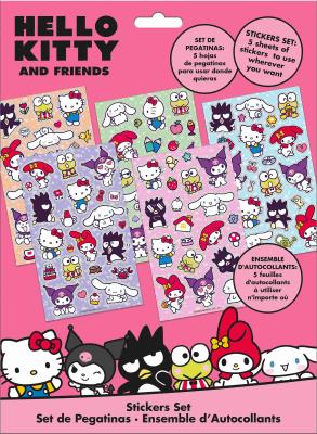 Naklejki Hello Kitty 92 szt. HK50193. Wydawca: Kids Euroswan. SmakLiter.pl Opakowanie Naklejki Hello Kitty 92 szt. HK50193
