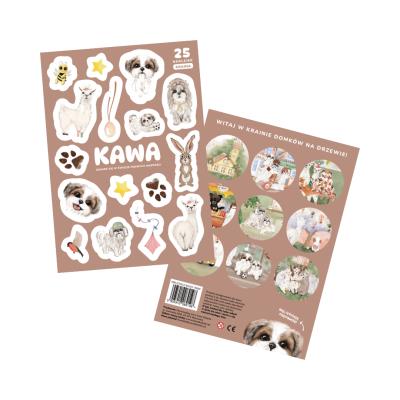 Opakowanie Naklejki Kraina 25 sztuk