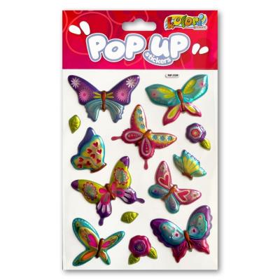 Opakowanie Naklejki metaliczne Rainbow Butterflies