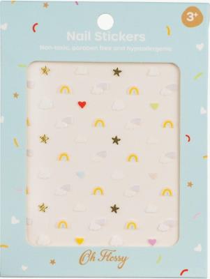 Opakowanie Naklejki na paznokcie dla dzieci Sky
