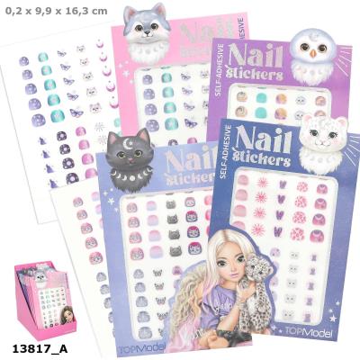 Naklejki na paznokcie Top Model 100 sztuk mix wzorów 13817A. Wydawca: DEPESCHE. SmakLiter.pl Opakowanie Naklejki na paznokcie Top Model 100 sztuk mix wzorów 13817A