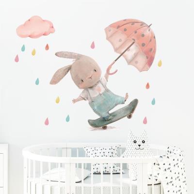 Opakowanie Naklejki na ścianę do pokoju dziecka króliczek