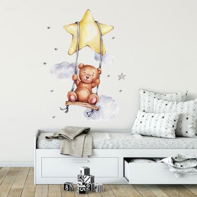 Opakowanie Naklejki na ścianę do pokoju dziecka miś