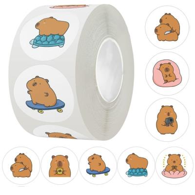 Opakowanie Naklejki na taśmie kapibara 2,5cm 500szt