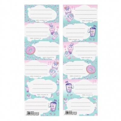 Opakowanie Naklejki na zeszyt Bubble Tea (25szt)