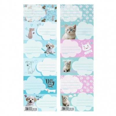 Opakowanie Naklejki na zeszyt Kotki (25szt)