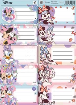 Opakowanie Naklejki na zeszyty pasek Minnie mouse