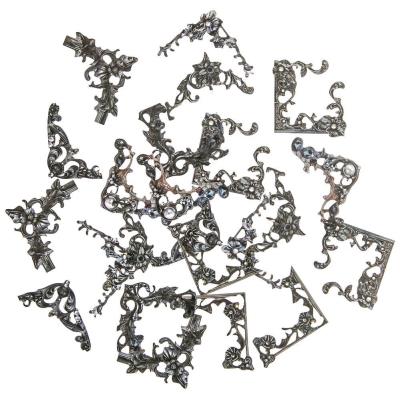 Opakowanie Naklejki narożniki vintage 5x5cm 24szt