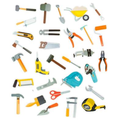 Naklejki narzędzia 30szt. Wydawca: ARPEX. SmakLiter.pl Opakowanie Naklejki narzędzia 30szt