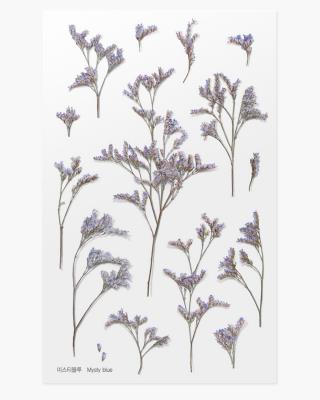 Opakowanie Naklejki ozdobne kwiaty Lawenda morska