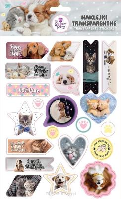 Naklejki ozdobne The sweet pets mix. Wydawca: Beniamin. SmakLiter.pl Opakowanie Naklejki ozdobne The sweet pets mix