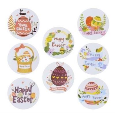 Opakowanie Naklejki papierowe na taśmie 25mm 500szt