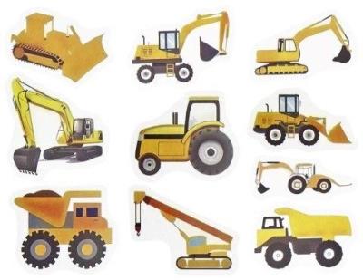 Opakowanie Naklejki papierowe na taśmie budowlane 500szt